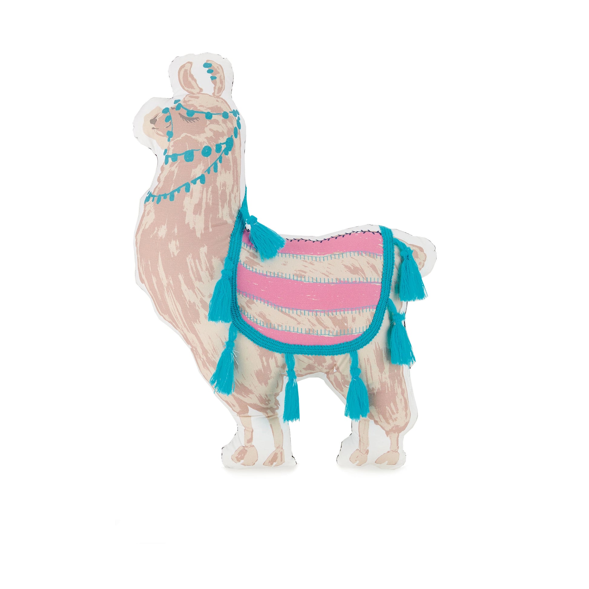 Painted Tassel Comforter Set - 4 Pieces.-peking handicraft-Twin-Urbanheer