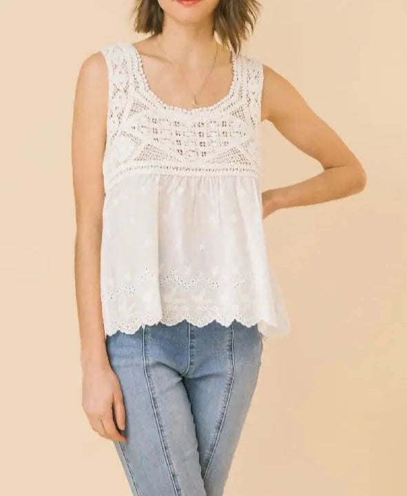 Beautiful Lace Top.-FLYING TOMATO-S-Urbanheer