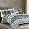 Big Bear Southwest Turquoise Aztec Comforter - 6 Piece Set.-Linen Mart-Twin-Urbanheer