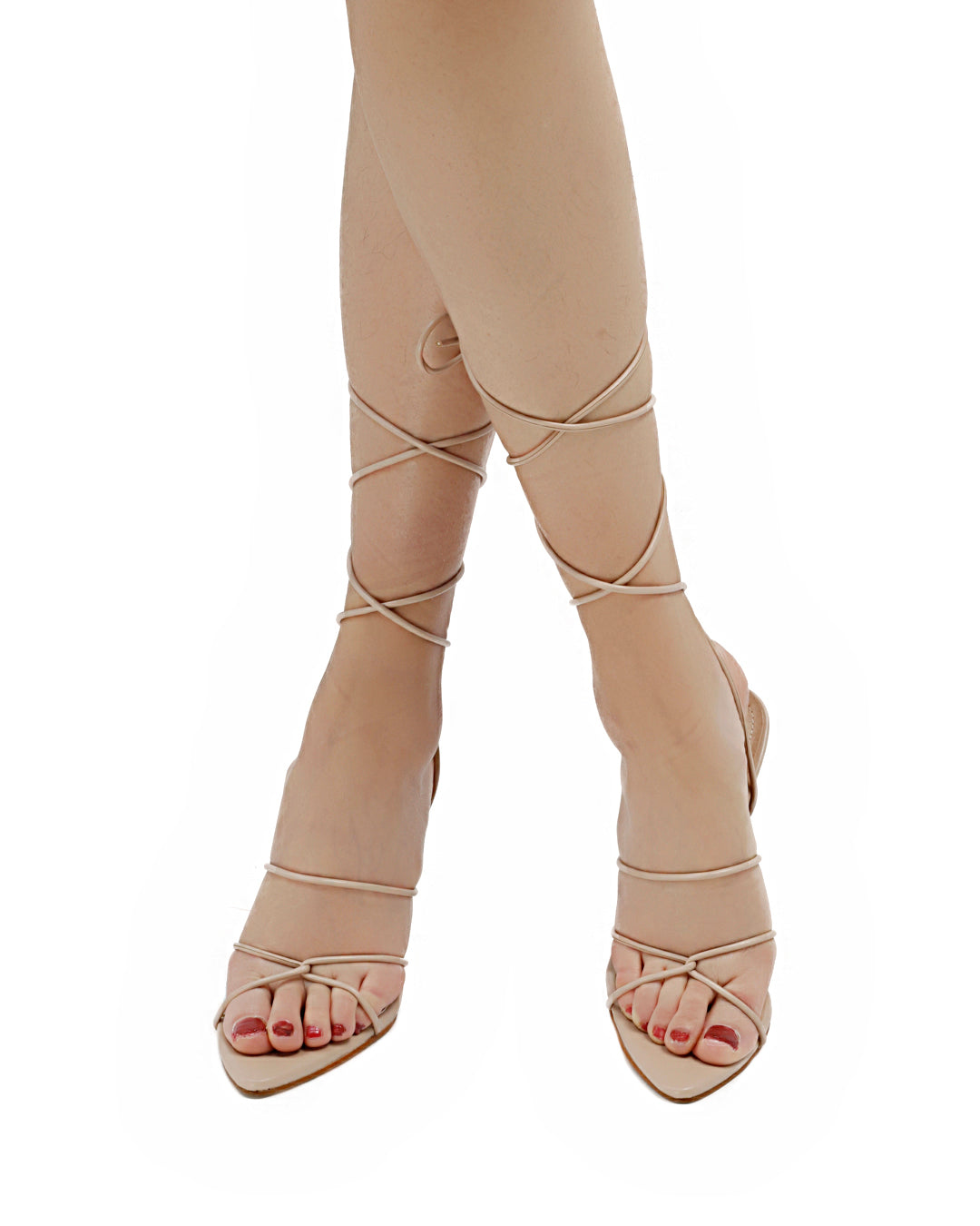 Bella Stiletto Heel-LulaMax Shoes-5-White-Urbanheer