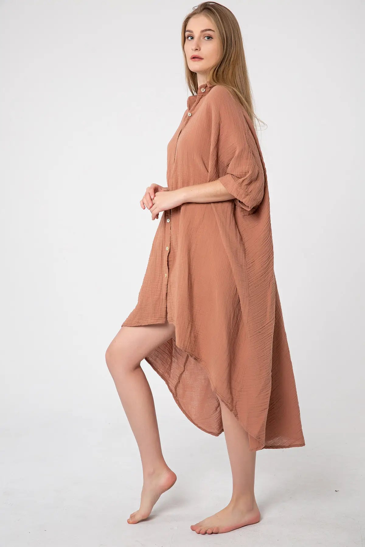 Comfort Cotton Dress-Blanca-S/M-Urbanheer