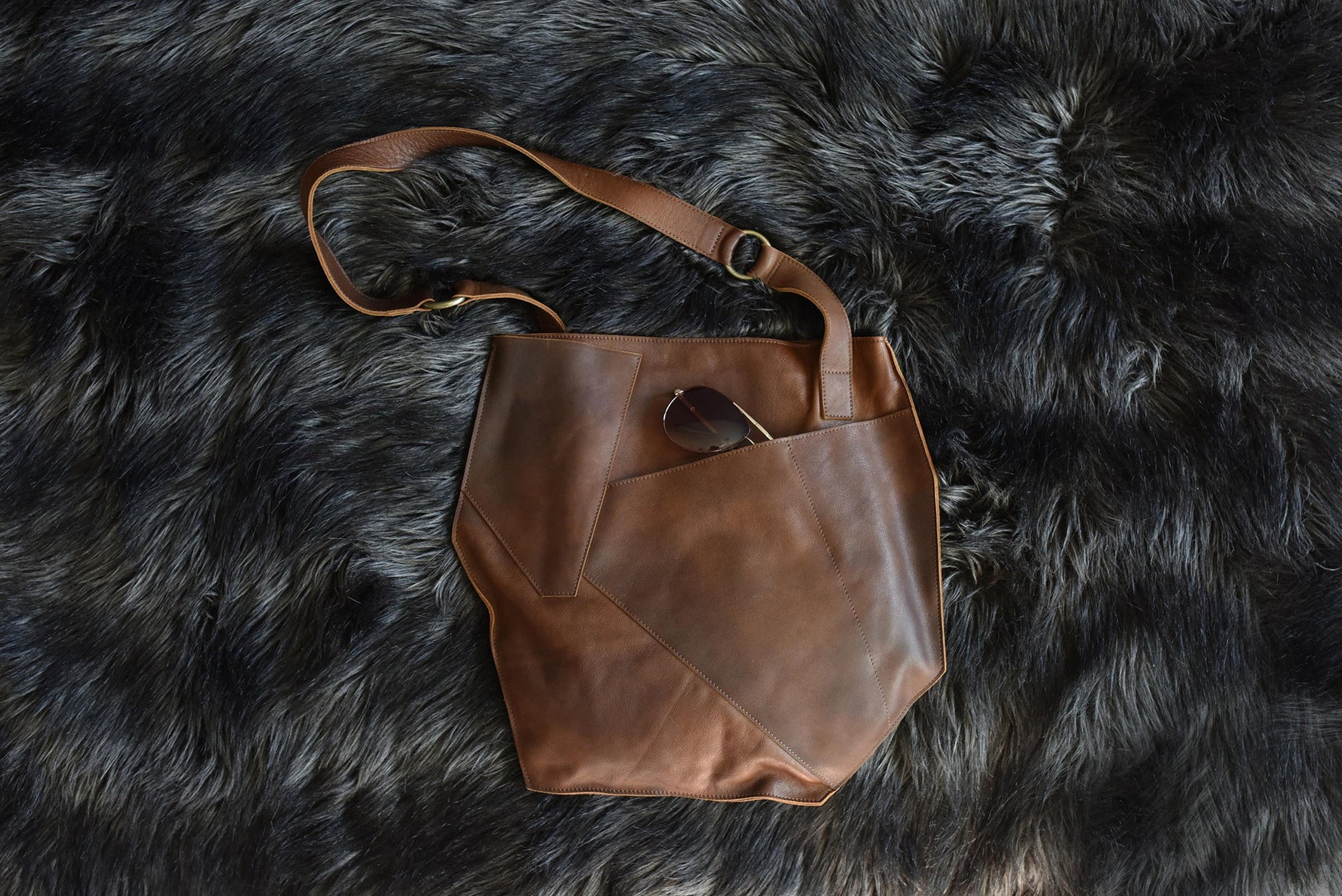 Cross Over Tote-Kiko-Brown-Urbanheer