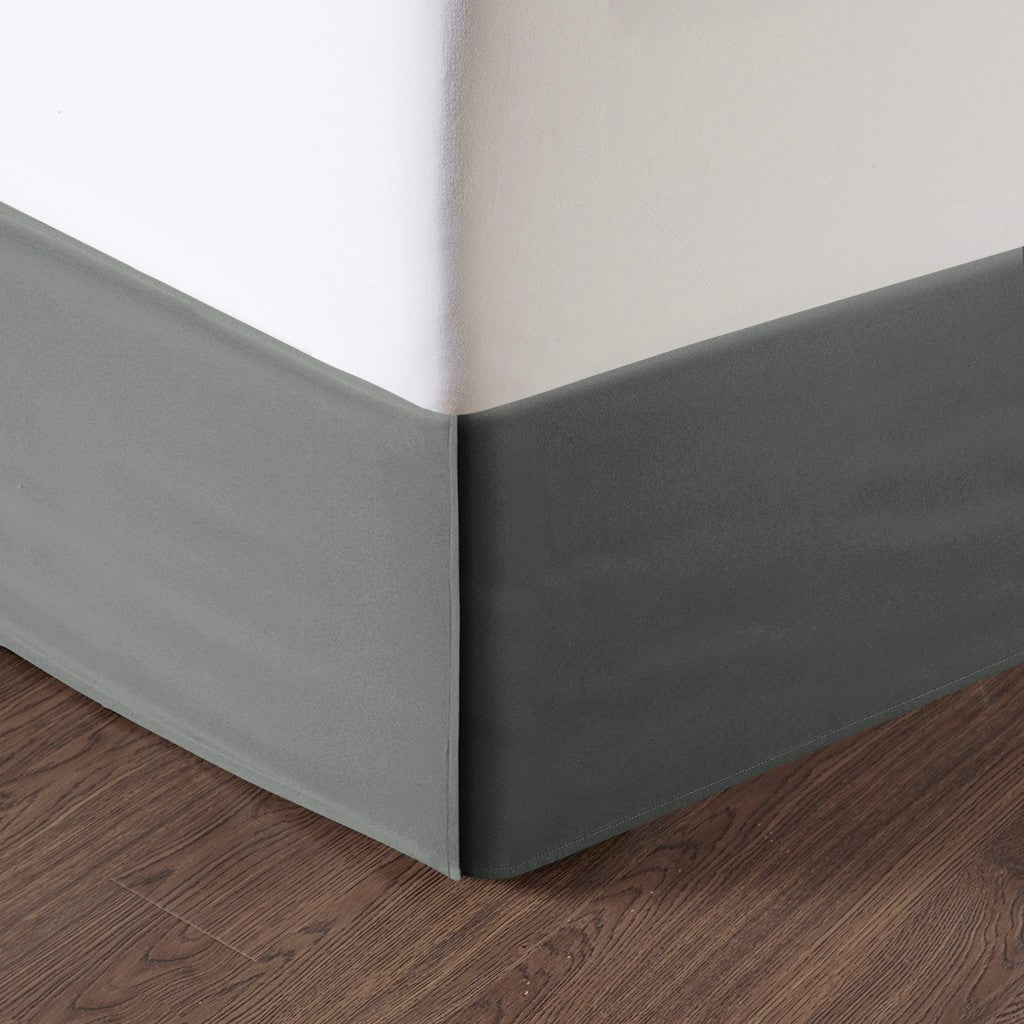 Classic Damask 8-Piece Jacquard Comforter Set, Grey/Silver-Olliix-Queen-Urbanheer