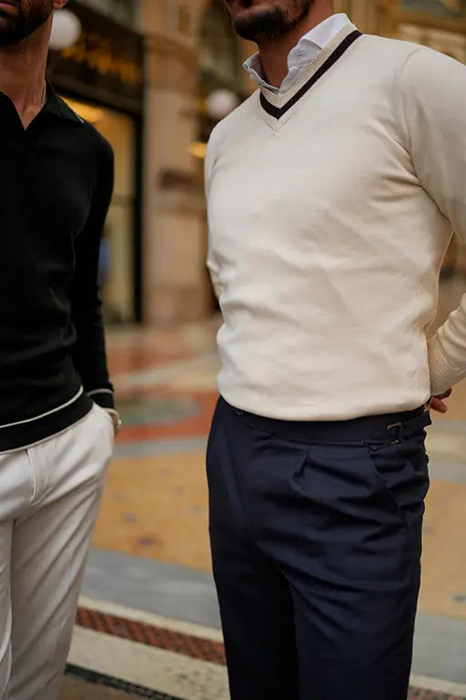 Men'S Knitted Beak Sweater-Clothing - Men-Donato-S-Urbanheer