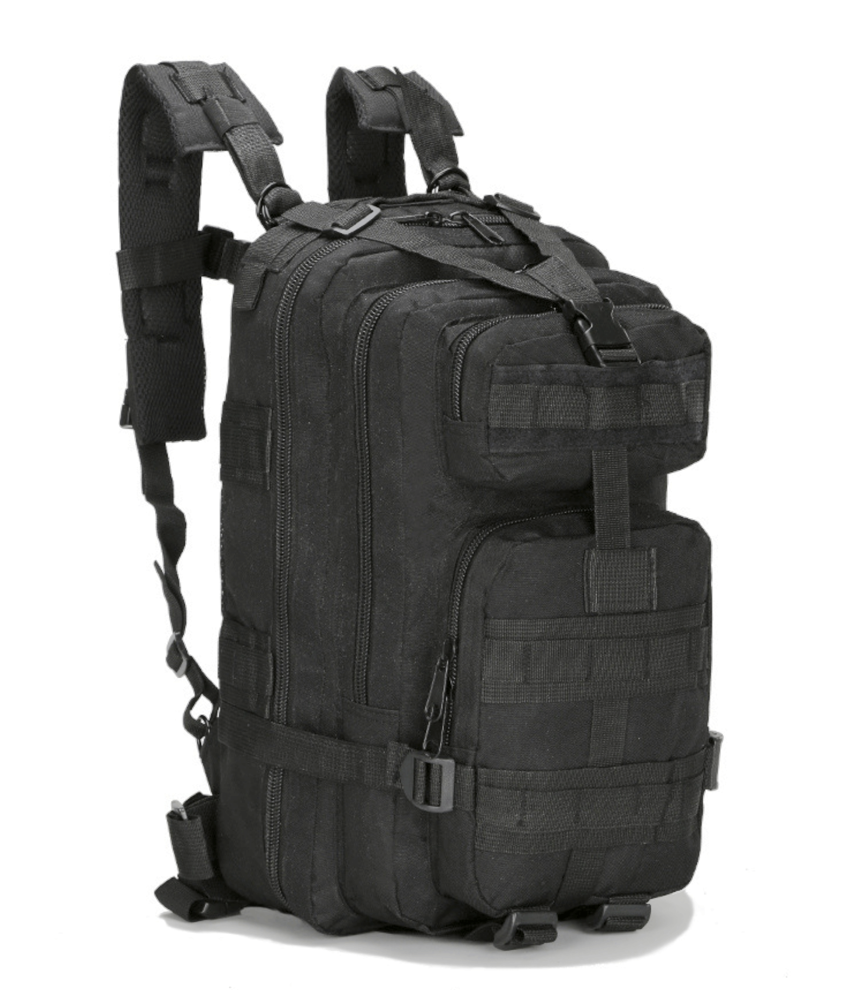 Tactical Military 25L Molle Backpack-JupiterGear-Black-Urbanheer