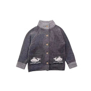 Toddler Merino Wool Cardigan-Grey Whale-NORSU-ORGANIC-Whale Gray-18-24M-Urbanheer