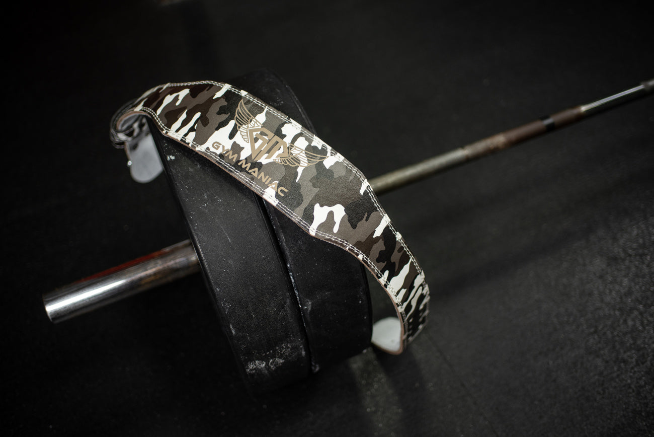 Gym Maniac GM Weight Lifting Belt - Camo-Gym Maniac GM s.r.o.-S-Urbanheer