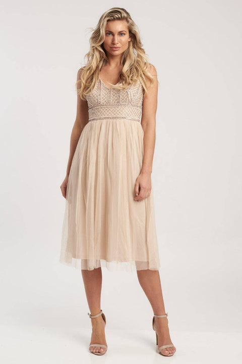 Mulan Midi-Lace & Beads-UK 10-Urbanheer