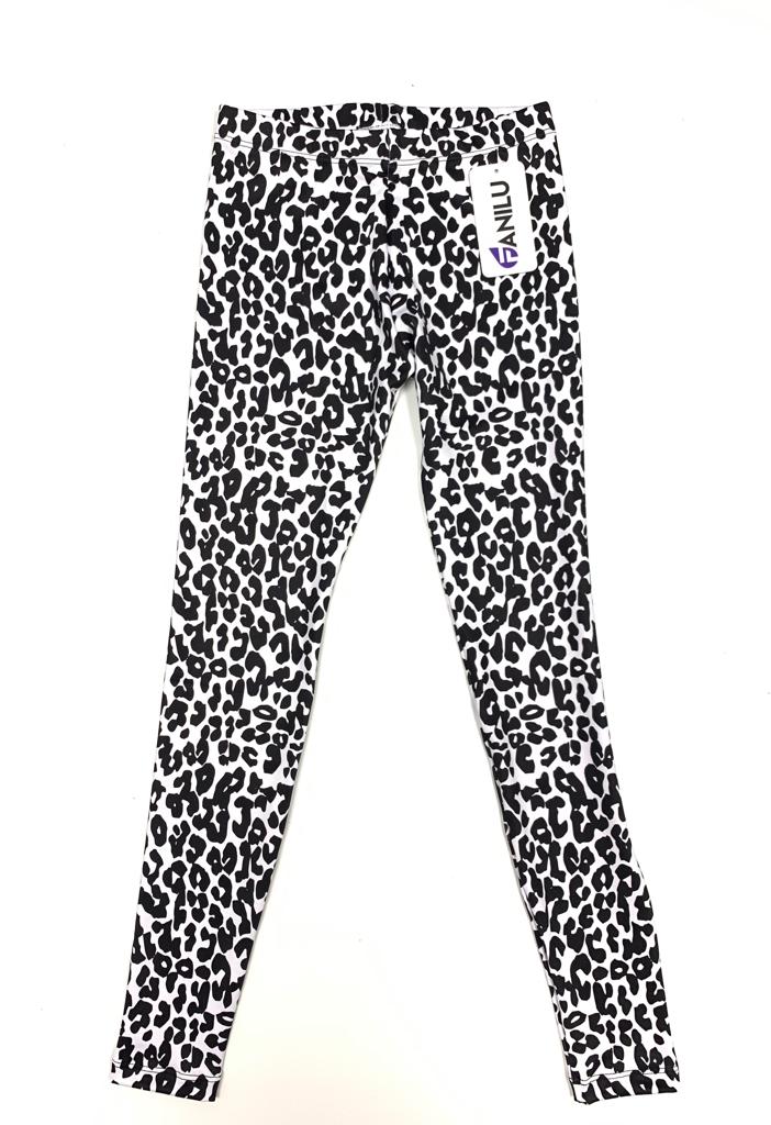 Leopard Black and White Leggings-Fanilu-2-3-Urbanheer