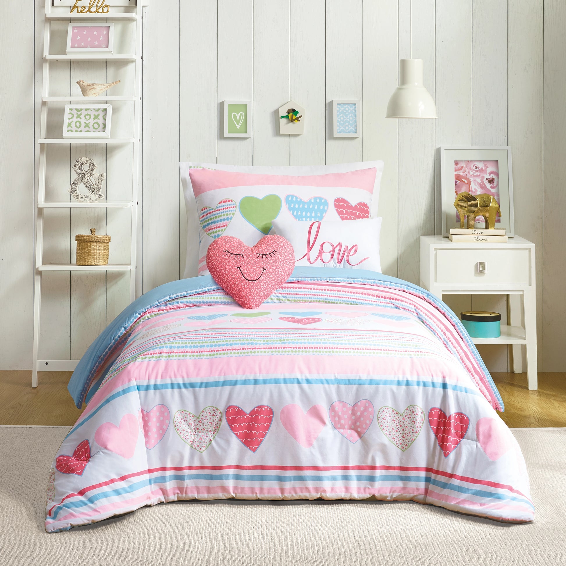 Daphne Comforter Set (4Pc/5Pc) By Urban Playground.-peking handicraft-Twin-Urbanheer