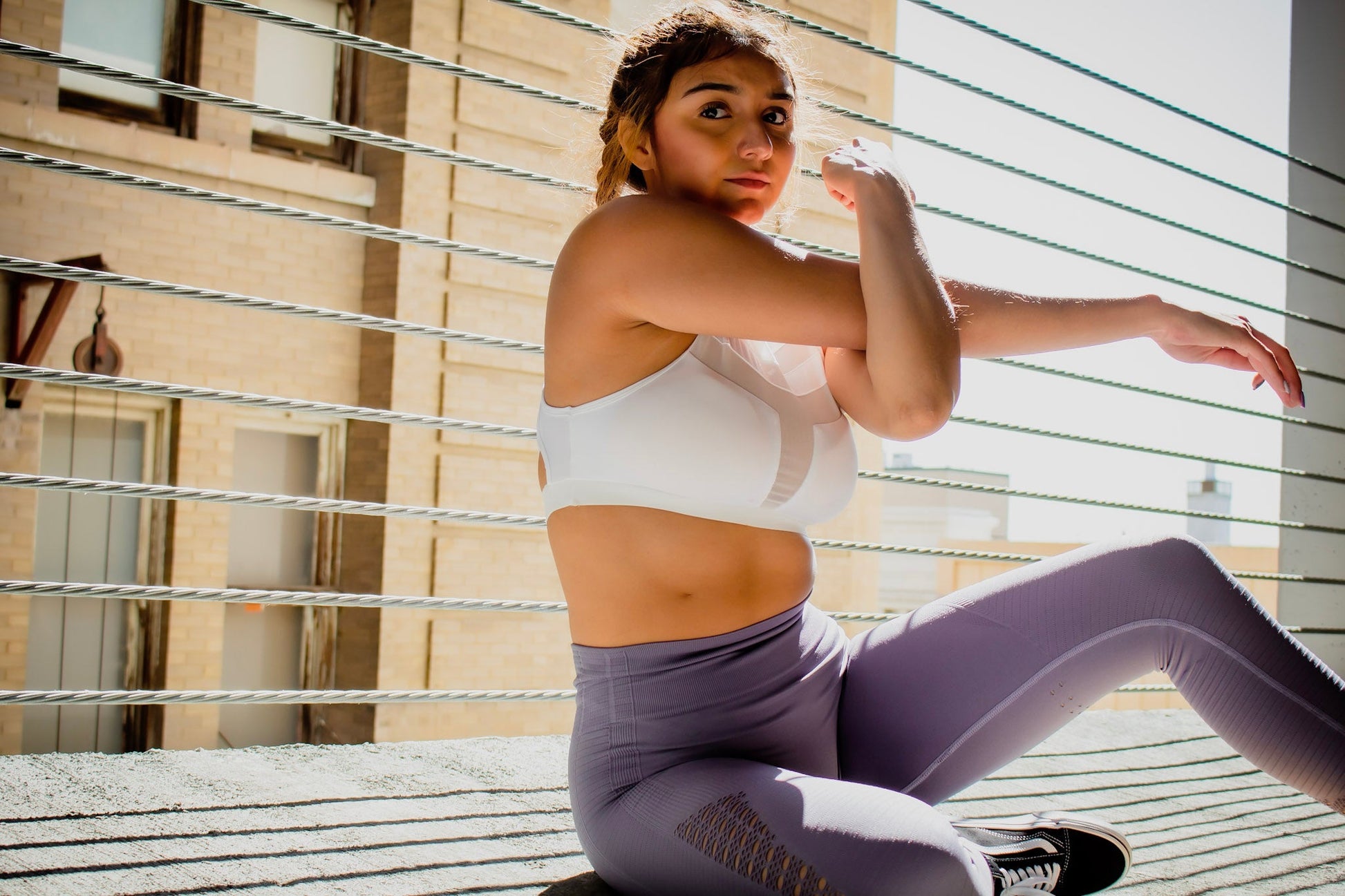 Laguna Sports Bra - White-Clothing - Women-Savoy Active-Small-Urbanheer