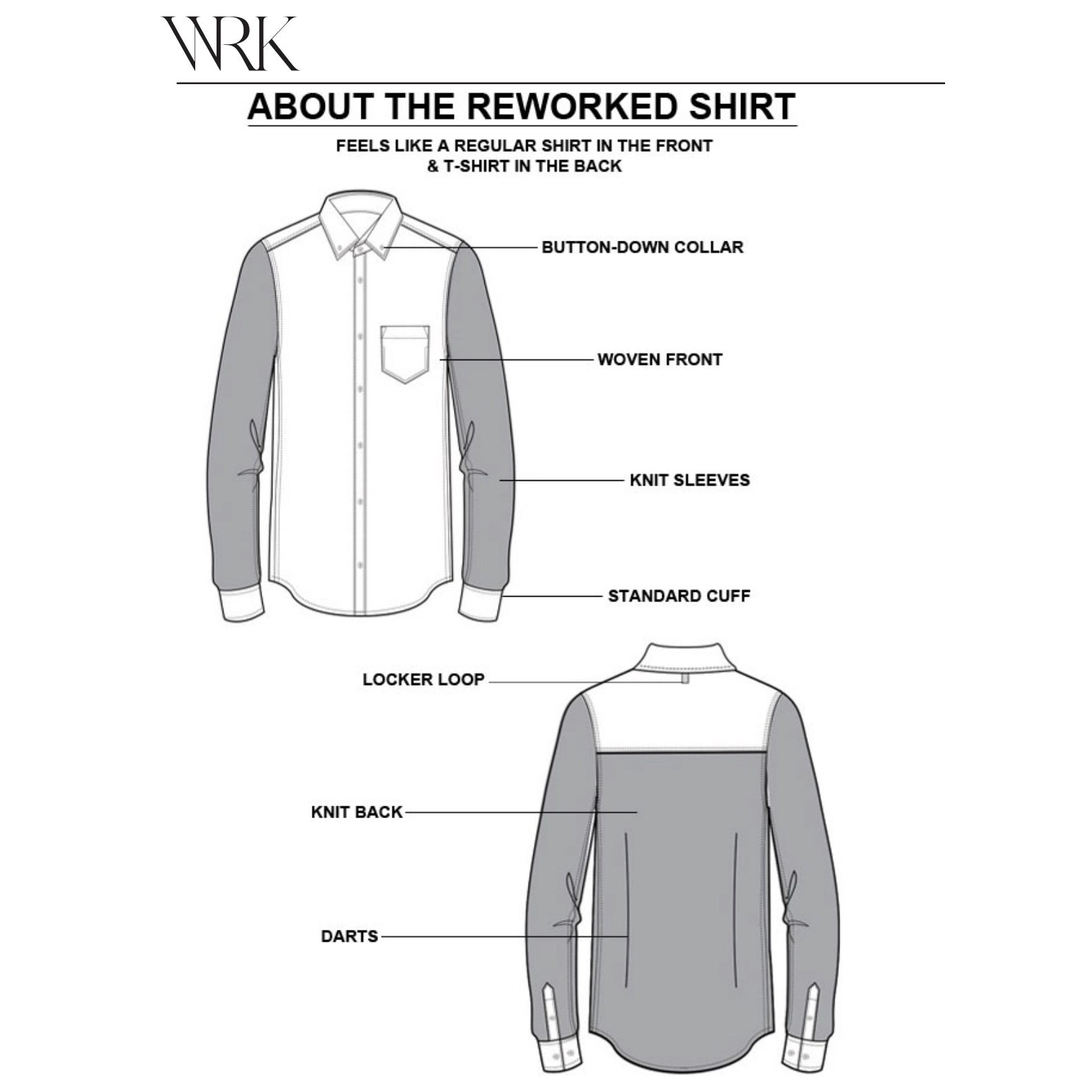 Linen Texture Woven Fabric Shirt-W.R.K-S-Urbanheer