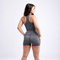 High-Waisted Athletic Shorts with Side Pockets-JupiterGear-Grey-Small / Medium-Urbanheer