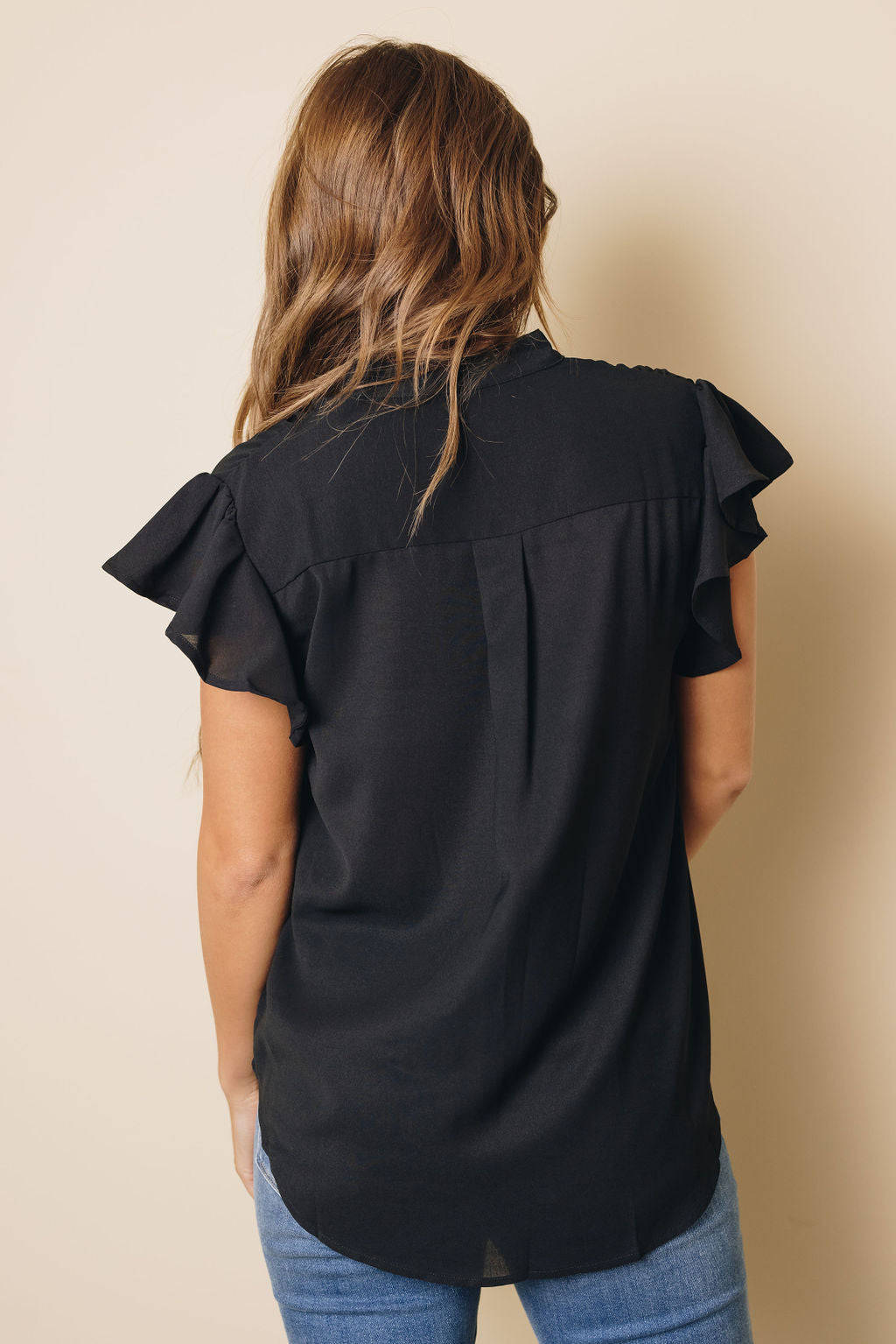 Danny Ruffled Sleeveless Top-UHXSW-WHITE-SMALL-Urbanheer