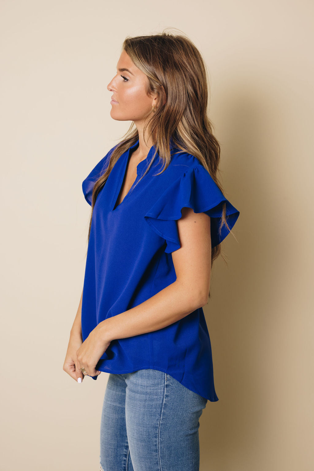 Danny Ruffled Sleeveless Top-UHXSW-WHITE-SMALL-Urbanheer