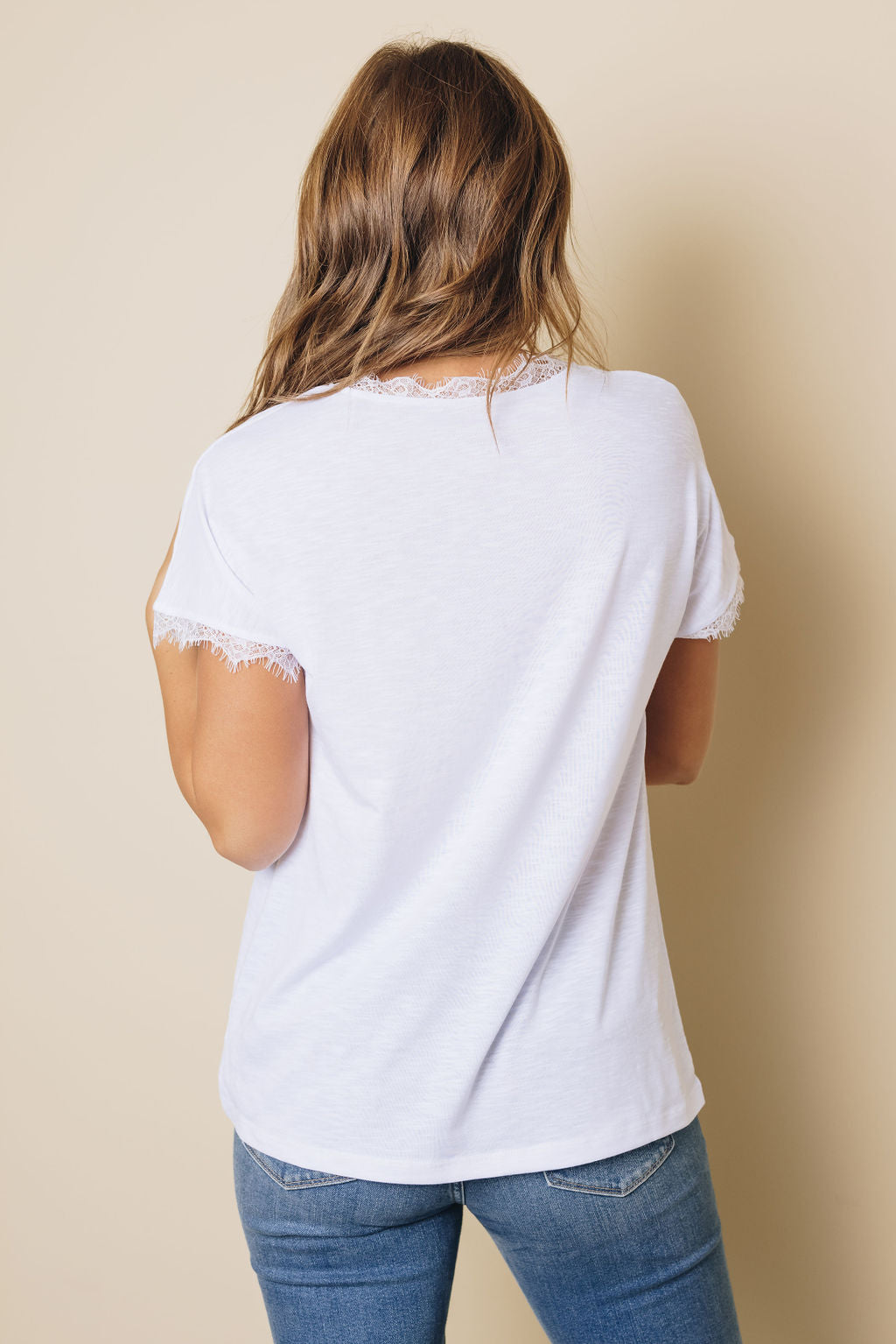 Ginny Lace Trim Top-UHXSW-WHITE-SMALL-Urbanheer