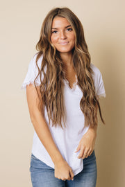 Ginny Lace Trim Top-UHXSW-WHITE-SMALL-Urbanheer