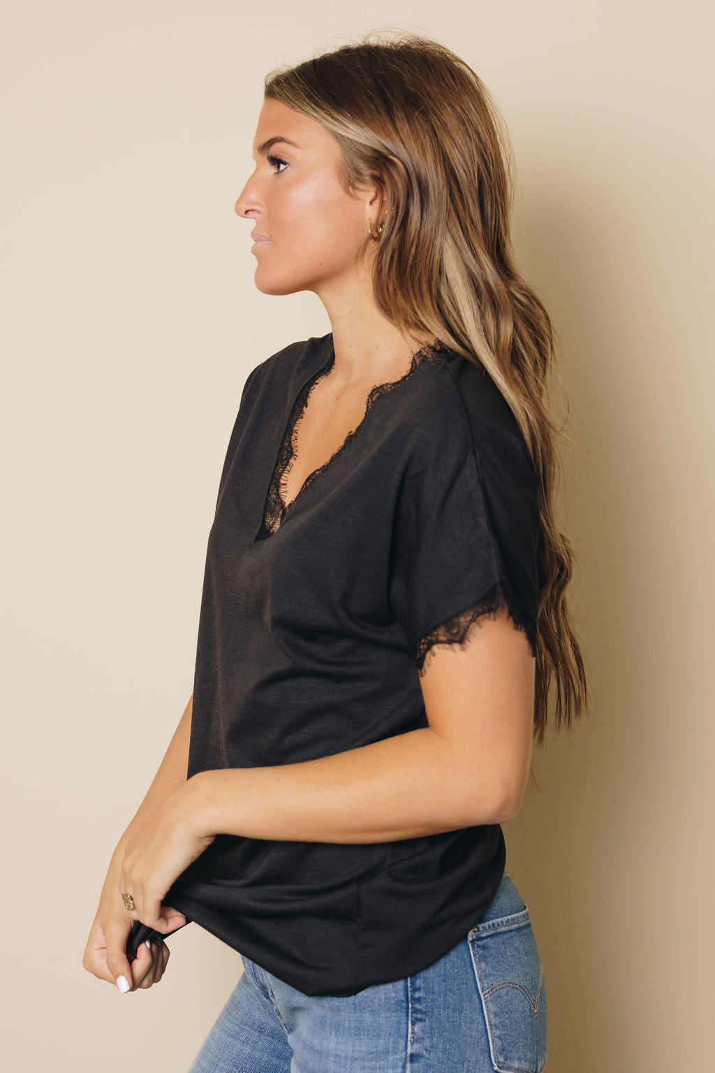 Ginny Lace Trim Top-UHXSW-WHITE-SMALL-Urbanheer