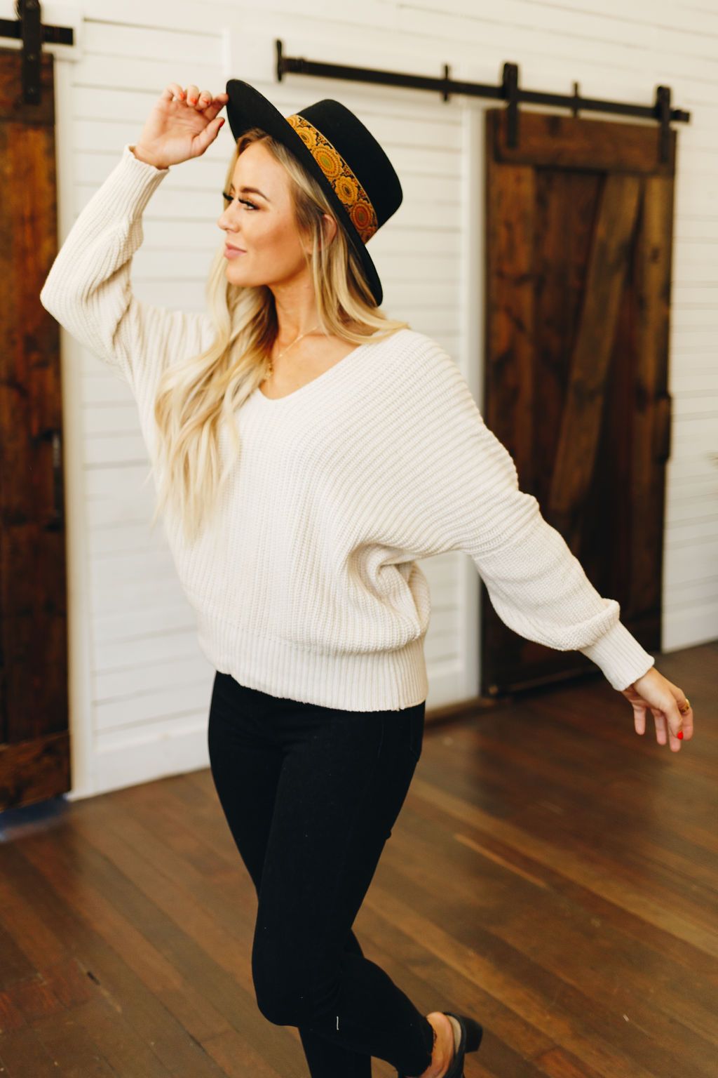 Take It Easy Knit Sweater-UHXSW-CREAM-S-Urbanheer