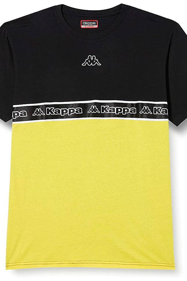 Men’S Short Sleeve T-Shirt Kappa Darin Black-Kappa-Urbanheer