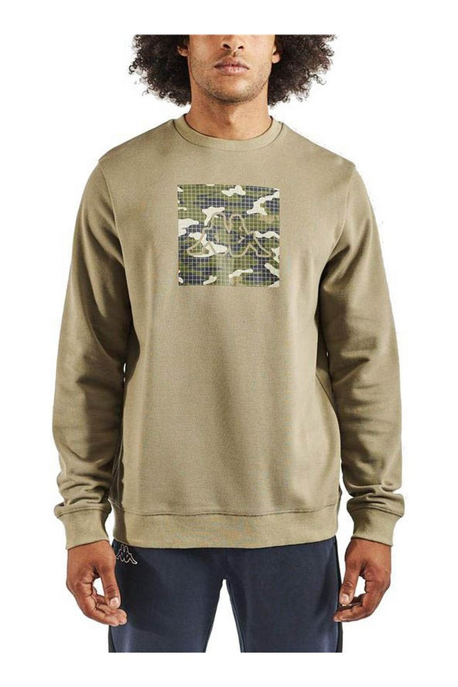 Men’S Sweatshirt Without Hood Kappa Isoa Brown-Kappa-Urbanheer
