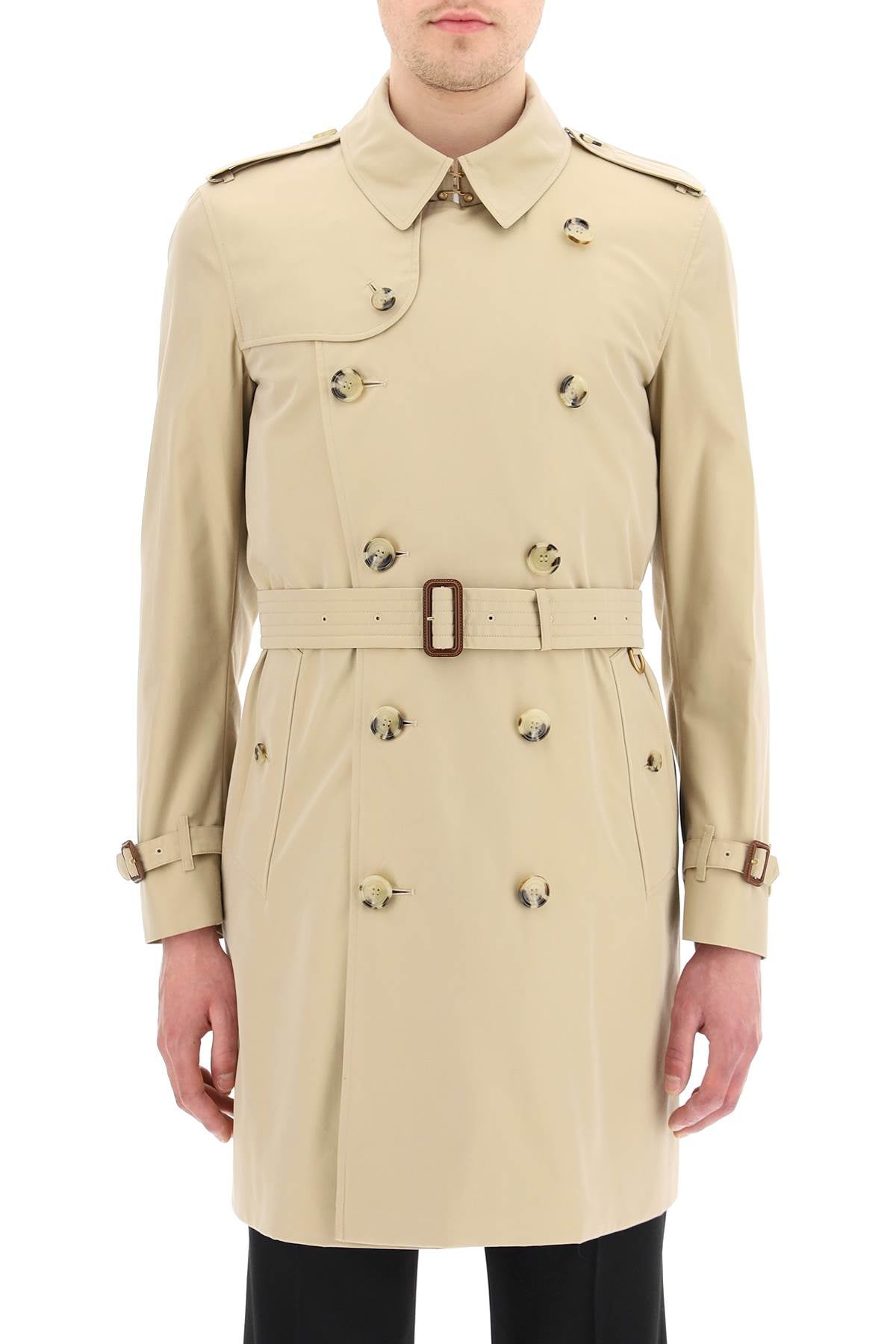 Burberry Kensington Midi Trench Coat-Burberry-50-Urbanheer