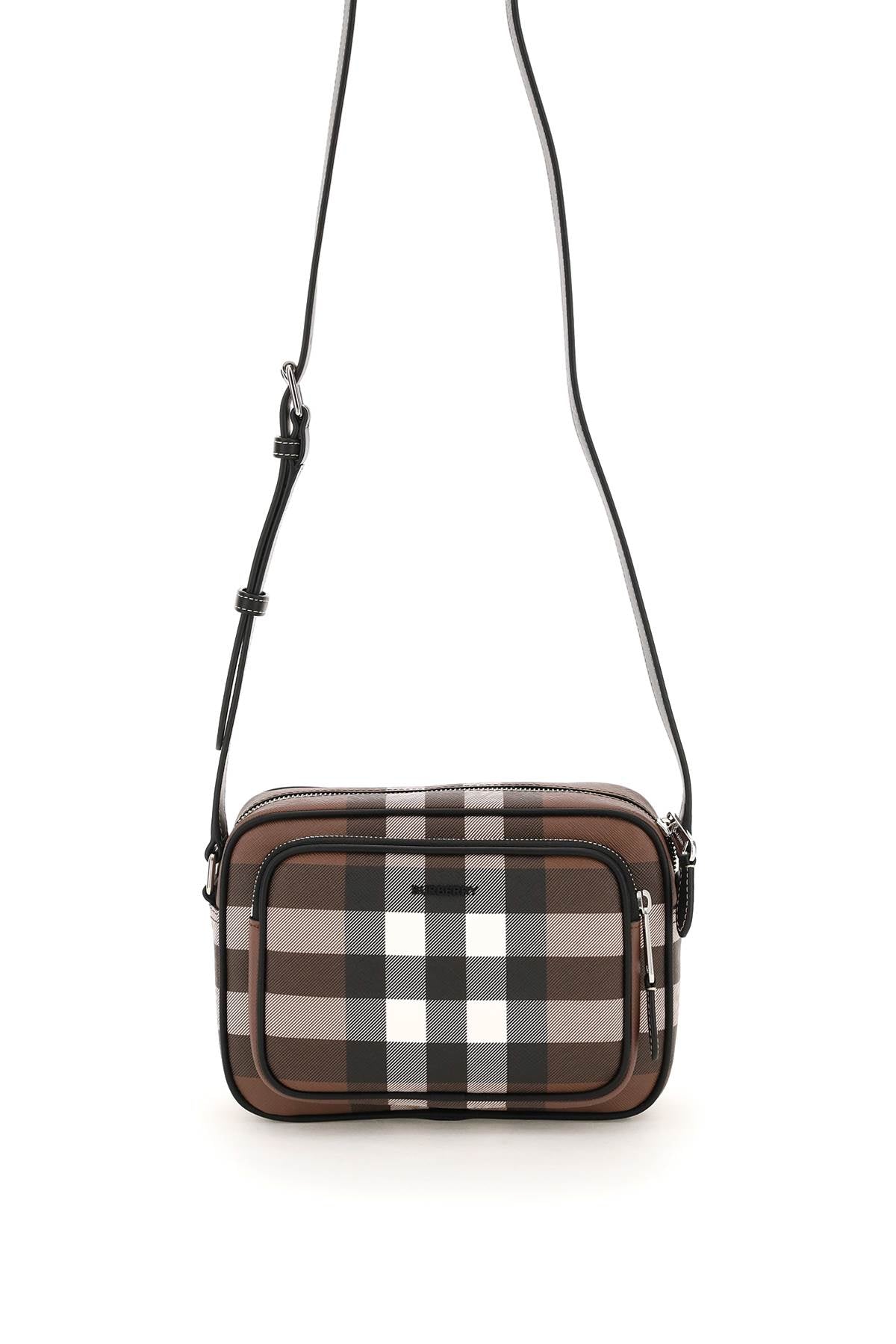 Burberry Check Fabric Crossbody Bag-Burberry-Urbanheer