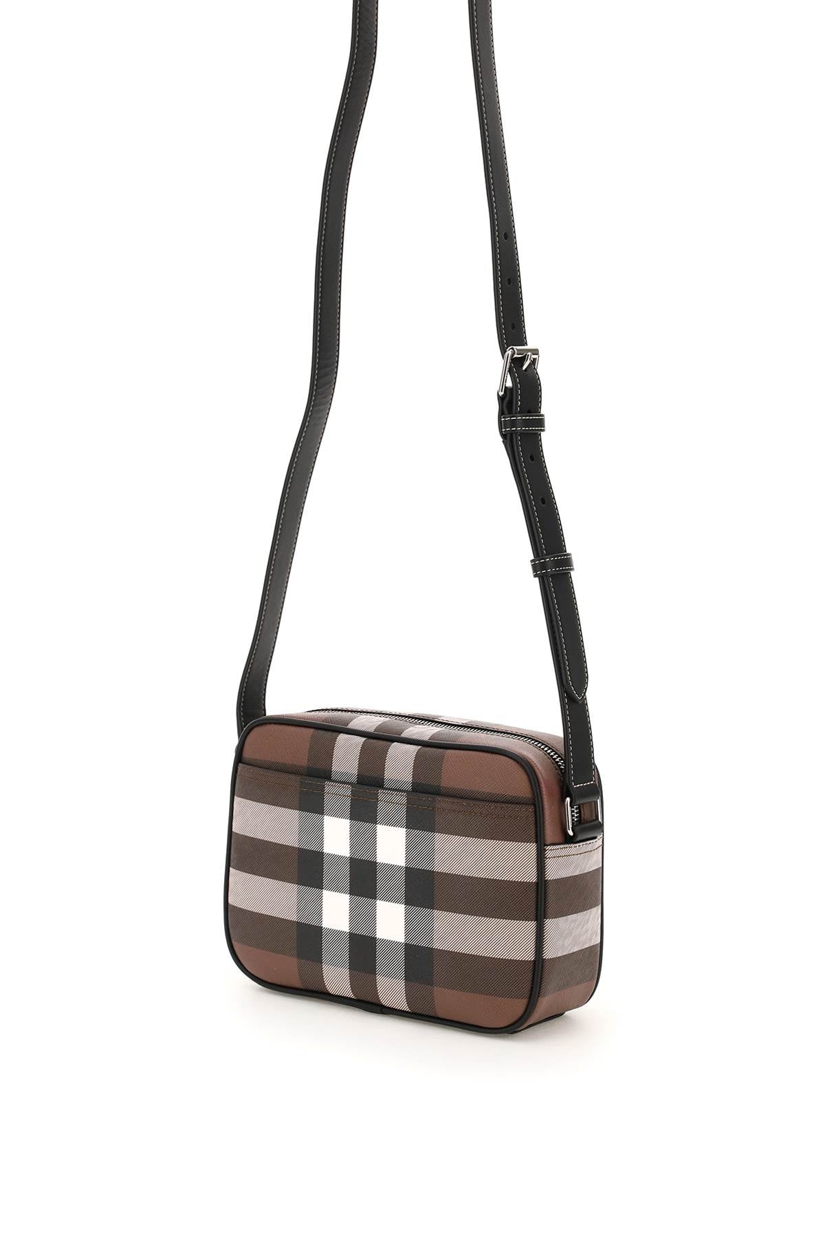 Burberry Check Fabric Crossbody Bag-Burberry-Urbanheer