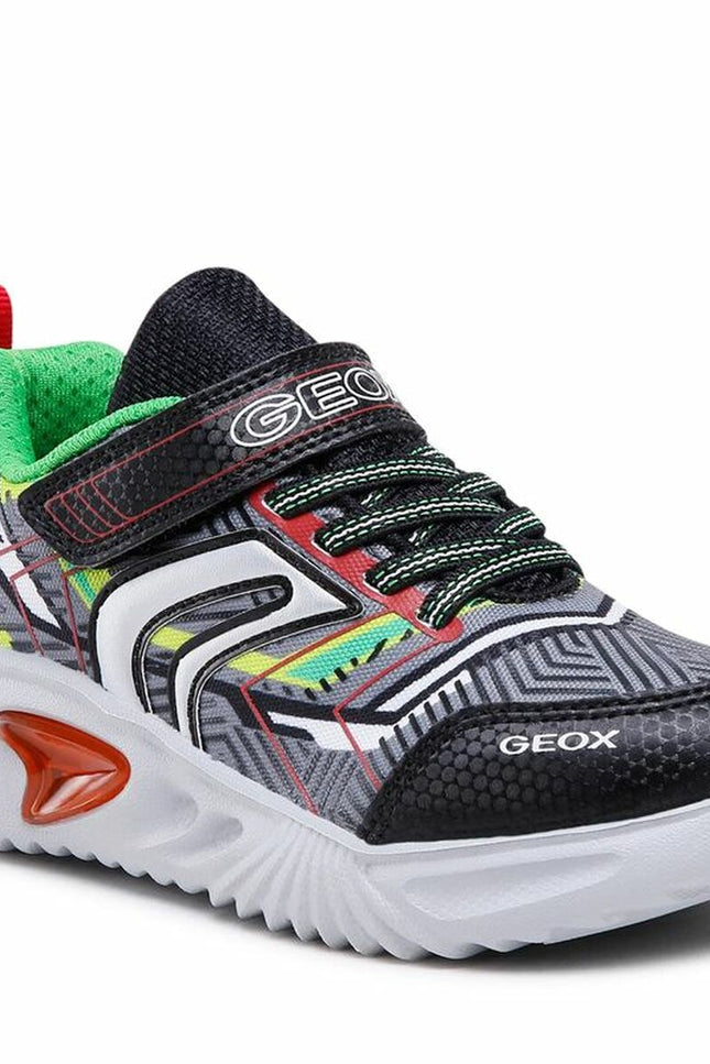 Sports Shoes for Kids Geox Assister Black-Geox-Urbanheer