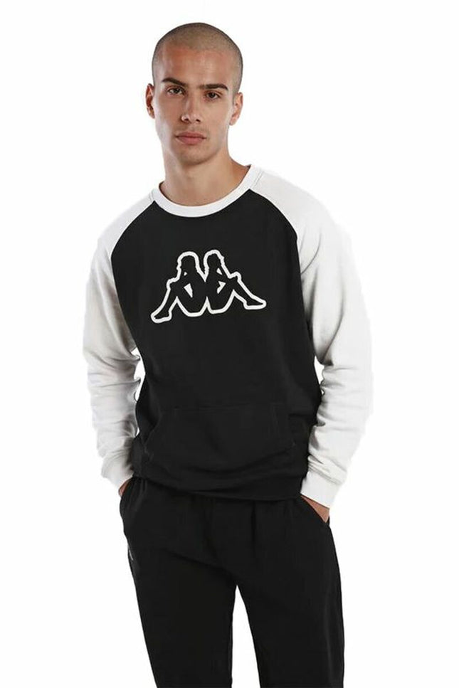 Men’s Sweatshirt without Hood Kappa Zaimali Black-Kappa-Urbanheer