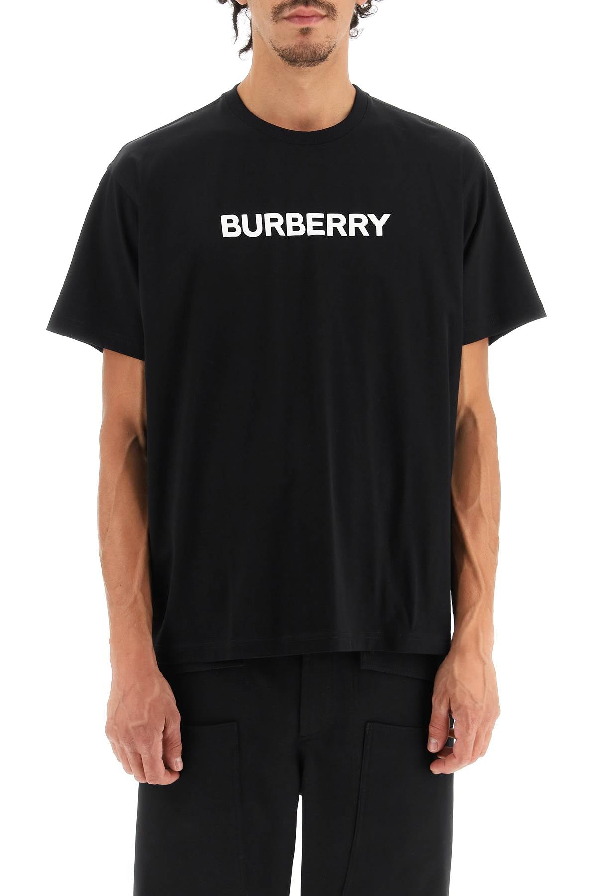 Burberry Harriston Replen T-Shirt With Logo Print-Burberry-L-Urbanheer