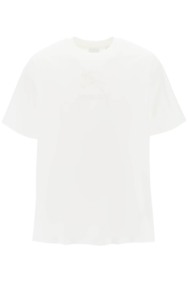 Burberry Tempah T-Shirt With Embroidered Ekd-Burberry-Urbanheer
