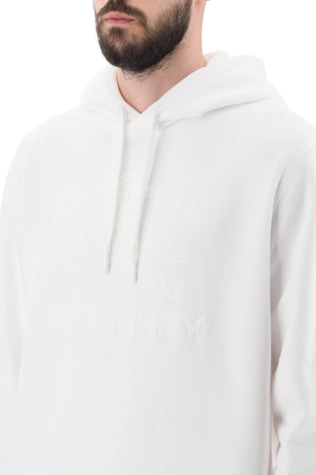 Burberry 'Raynerbridge' Hoodie With Ekd Logo In Terry Cloth-Burberry-Urbanheer