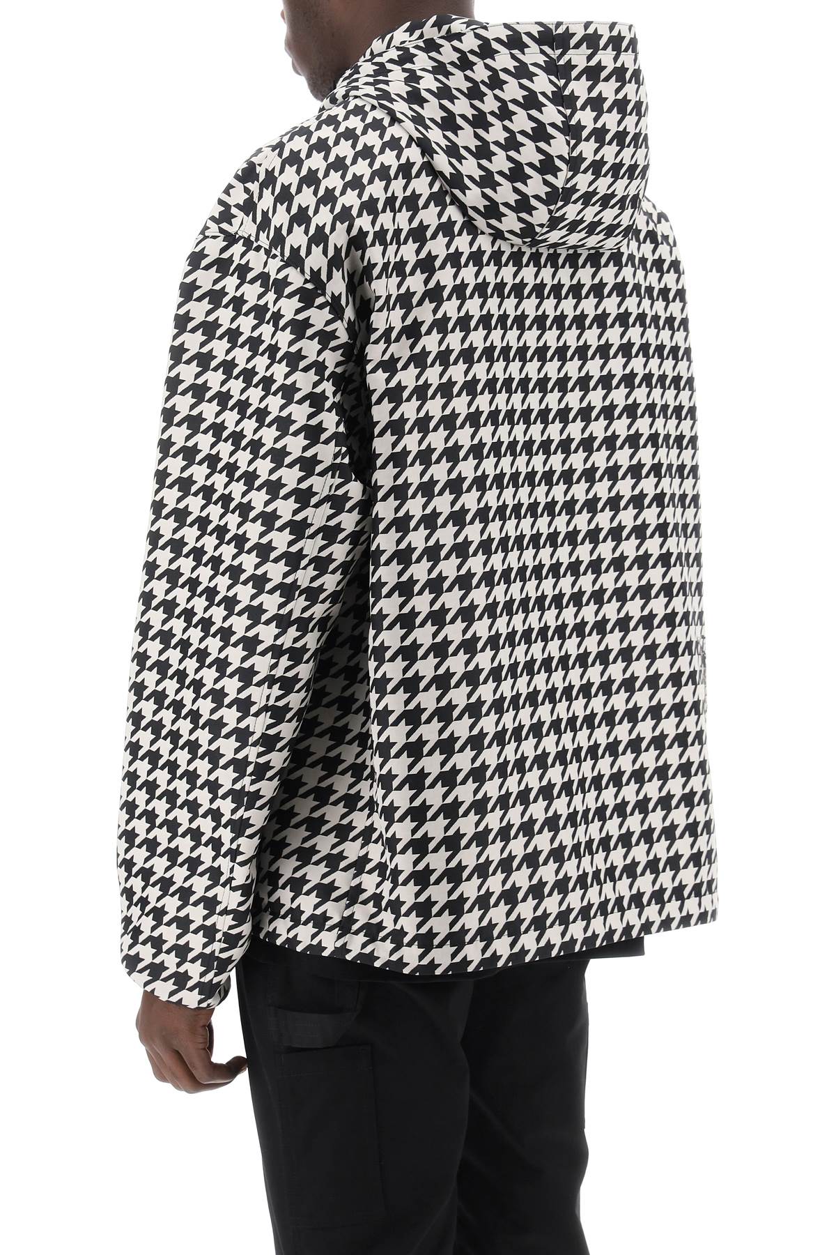 Burberry Houndstooth Windbreaker Jacket-Burberry-L-Urbanheer