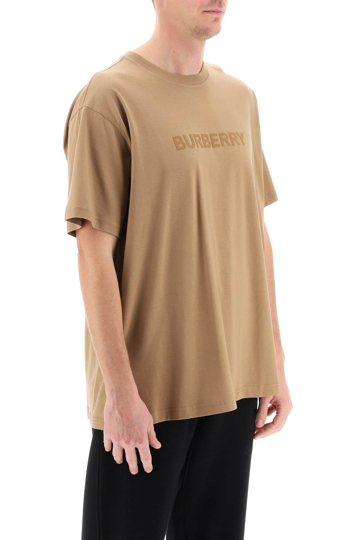 Burberry Harriston T-Shirt With Logo Print-Burberry-L-Urbanheer