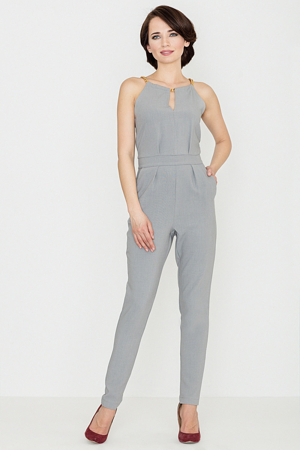 Suit Outfit-Clothing - Women-Lenitif-grey-L-Urbanheer