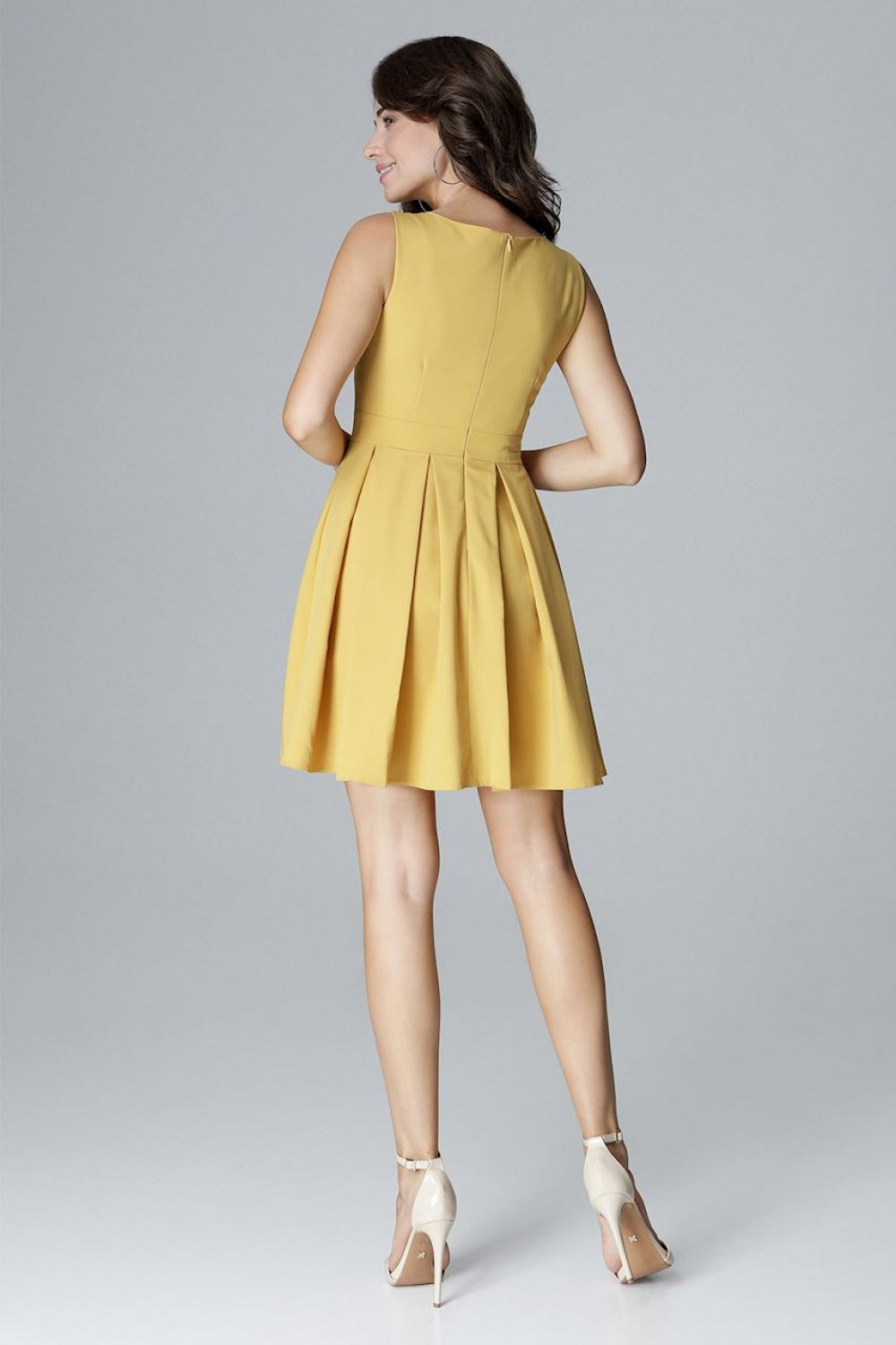 Cocktail Dress-Lenitif-yellow-L-Urbanheer