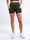 High-Waisted Athletic Shorts with Side Pockets-JupiterGear-Grey-Small / Medium-Urbanheer