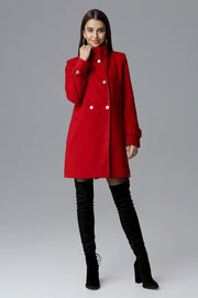 New Season Warm & Stylish Coat Outfit-Clothing - Women-Figl-red-L-Urbanheer
