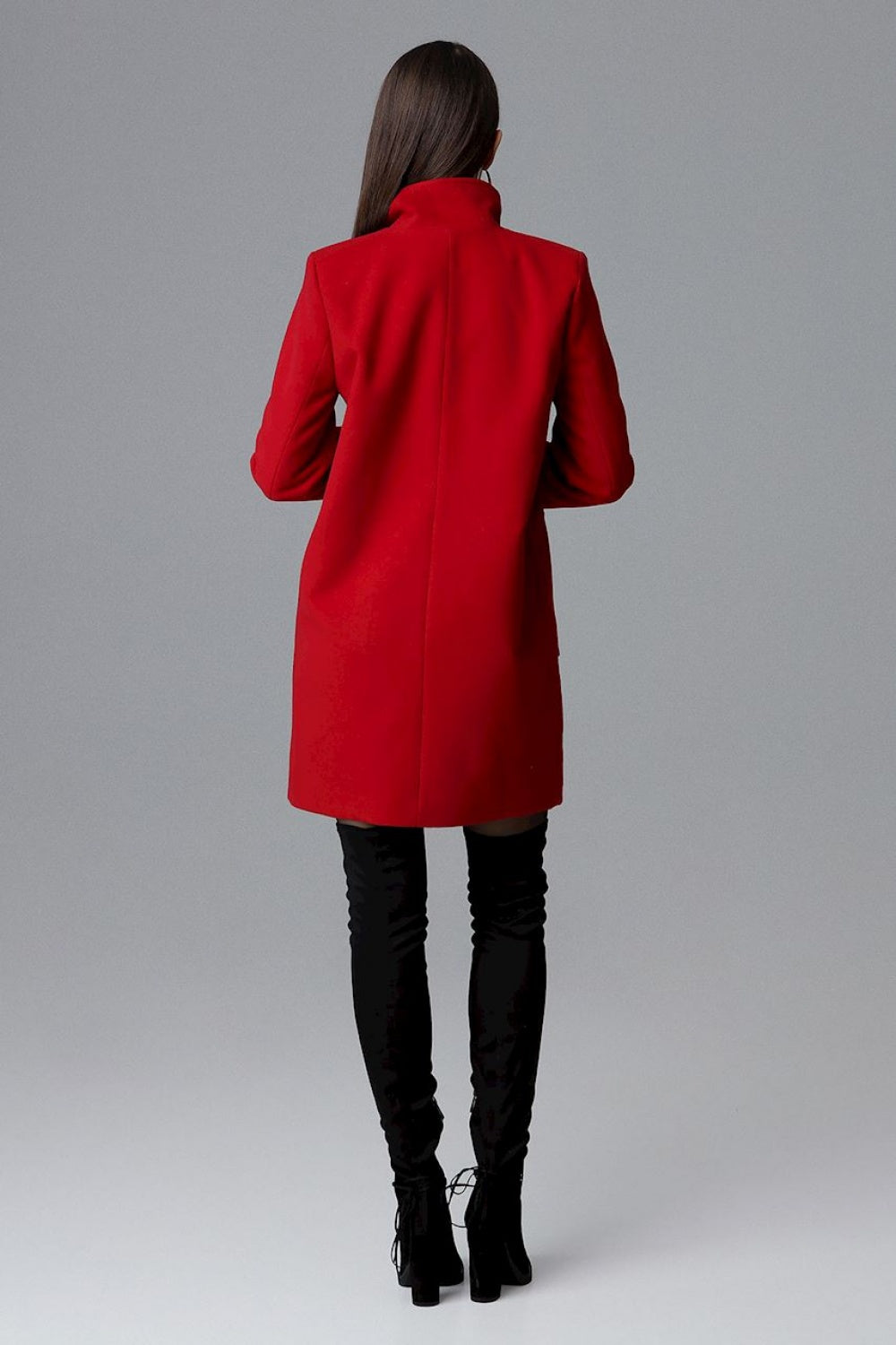 New Season Warm & Stylish Coat Outfit-Clothing - Women-Figl-red-L-Urbanheer