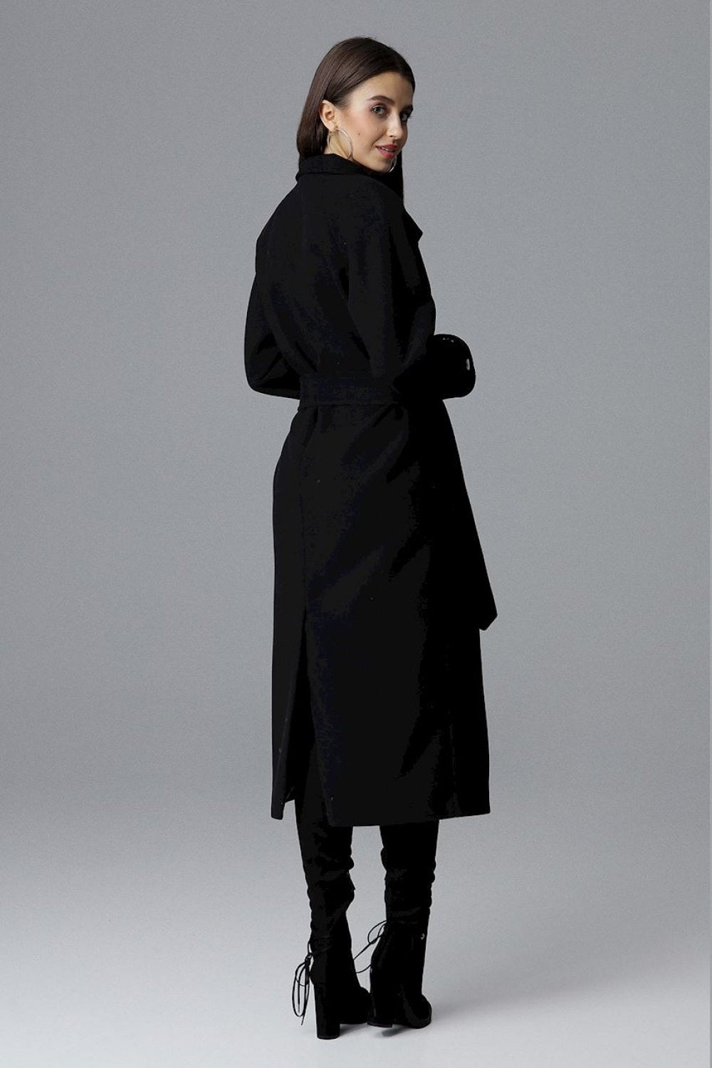 New Season Warm & Stylish Coat Outfit-Clothing - Women-Figl-black-L-Urbanheer