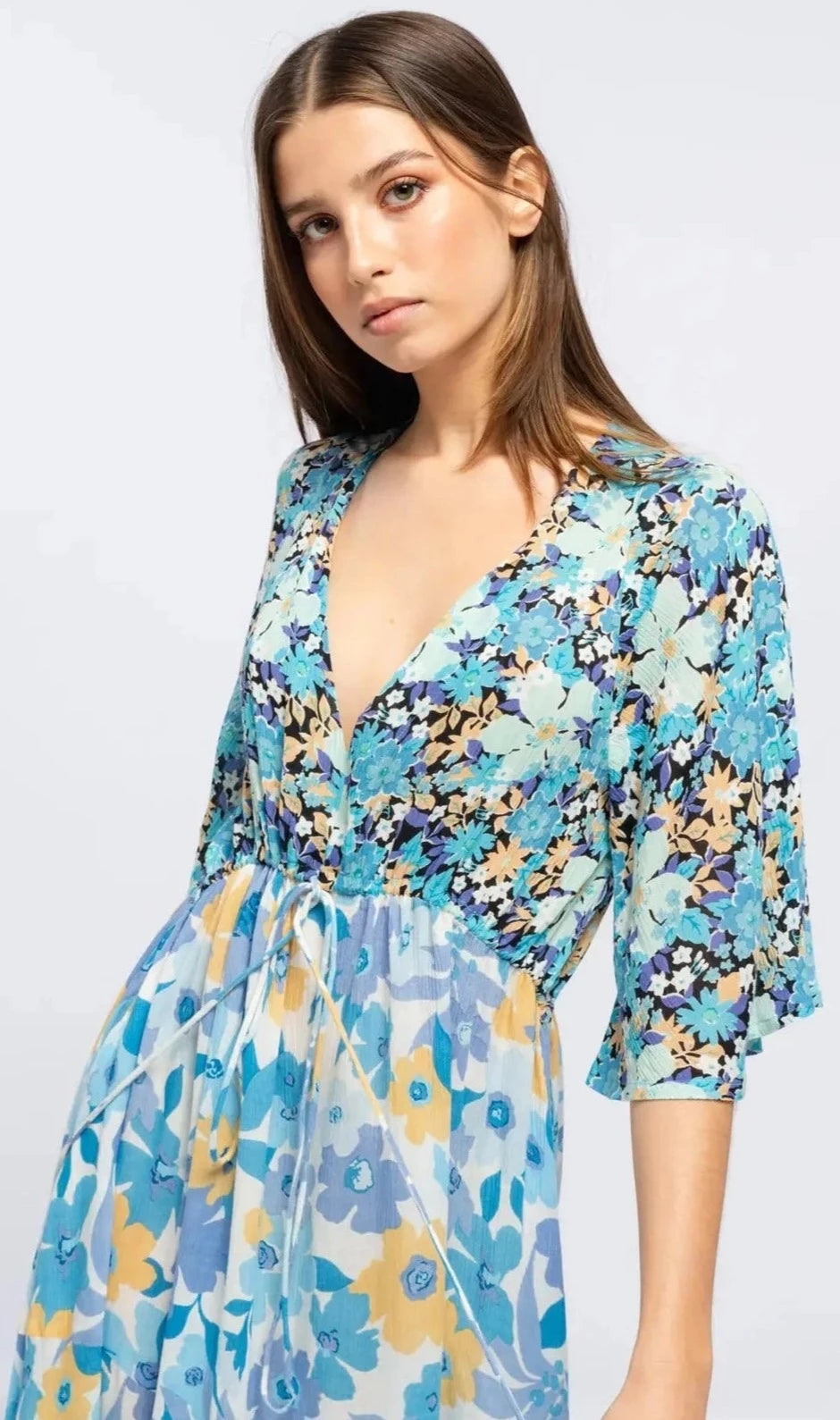 Elegant Double-Breasted Dress-Dresses-SMF-S-Urbanheer