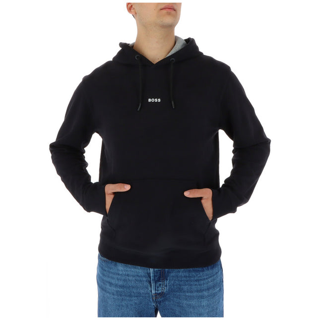 Hugo Boss Men Sweatshirts-Clothing - Men-Hugo Boss-black-1-S-Urbanheer