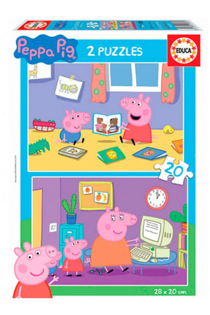 Puzzle Peppa Pig Educa (20 Pcs)