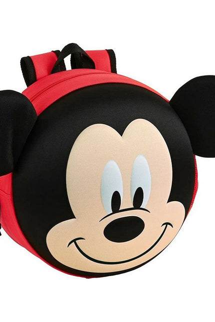 3D Child Bag Mickey Mouse Clubhouse Red Black (31 X 31 X 10 Cm)