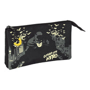 School Case Batman Hero Black (22 X 12 X 3 Cm)-Batman-Urbanheer
