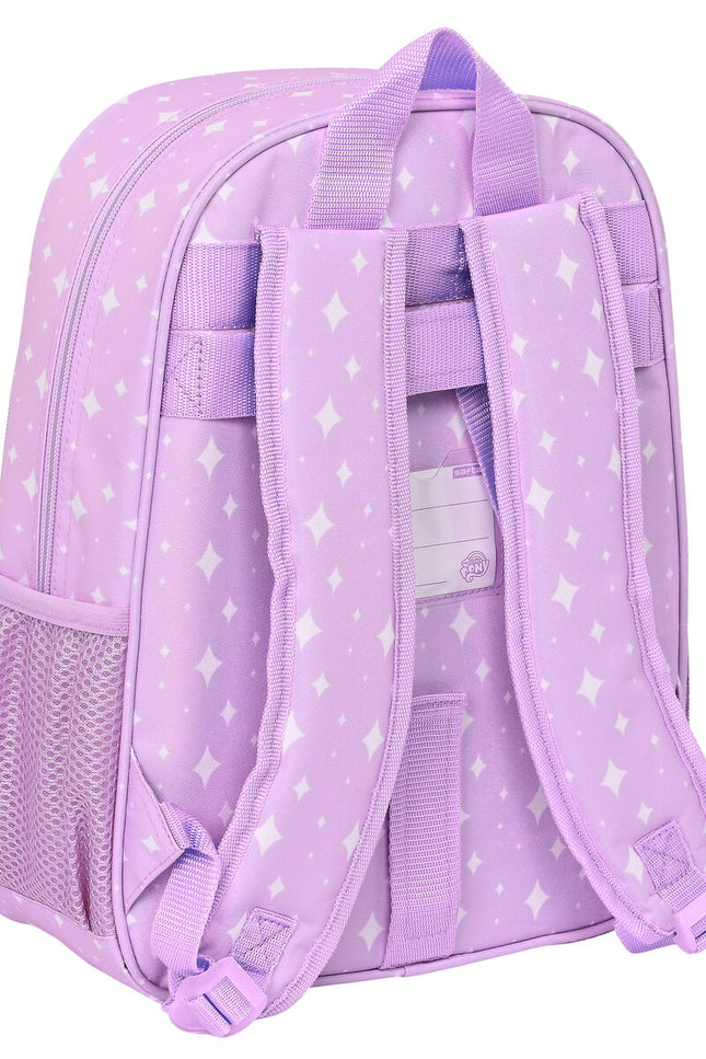 School Bag My Little Pony Lilac (26 X 34 X 11 Cm)-My Little Pony-Urbanheer