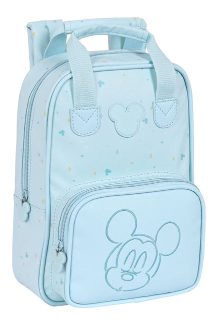 School Bag Mickey Mouse Clubhouse Light Blue (20 X 28 X 8 Cm)