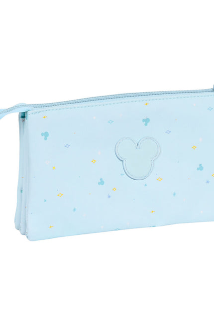 Triple Carry-All Mickey Mouse Clubhouse Baby Light Blue (22 X 12 X 3 Cm)