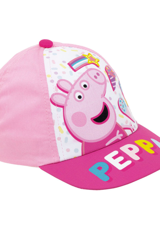 Child Cap Peppa Pig Baby Pink (44-46 Cm)-Peppa Pig-Urbanheer